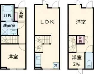 TheSiesta久米川Terraveneの間取り