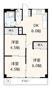 Lumina(旧丸一ビル)【3階】の間取り