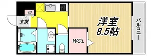 サニーコート【1階】の間取り
