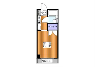 シャトー川島【2階】の間取り