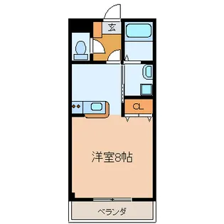 イーストヒルズ【1階】の間取り