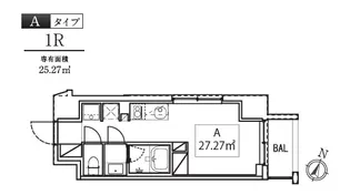 東京都墨田区両国4【マンション】の間取り