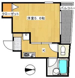 マゼンタ【1階】の間取り
