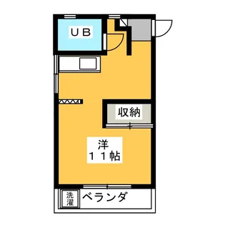 コーポ前野【2階】の間取り