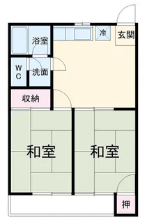 コーポミキ【2階】の間取り