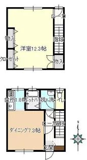 ブラウンハウスの間取り