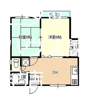 クウイーンハウス【1階】の間取り