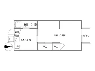 長池パンション【2階】の間取り