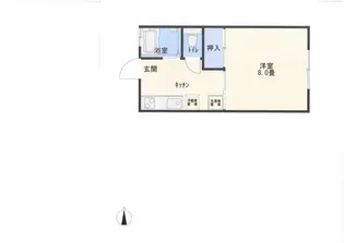 メゾンイシナリ 3号棟【1階】の間取り