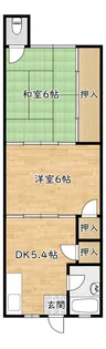 相原マンション【1階】の間取り