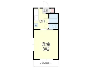 サンパレス木下【2階】の間取り