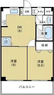 グリーンハイツ【3階】の間取り