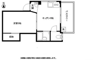 コーポ越路【3階】の間取り