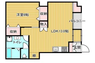 広島県安芸郡府中町石井城2【マンション】の間取り
