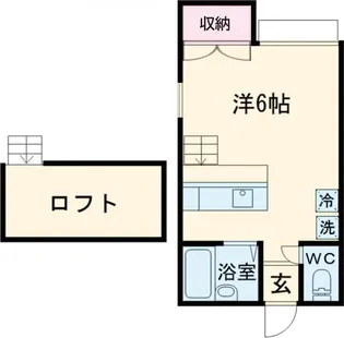 大志館II【2階】の間取り
