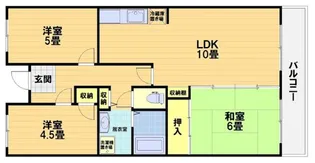 グラン・シャリオ【3階】の間取り
