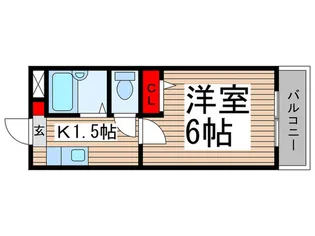 キャンディーハウス【2階】の間取り