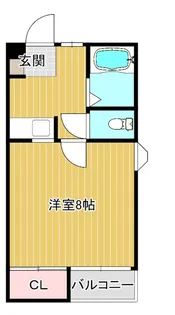 III大嶋レジデンスD【1階】の間取り