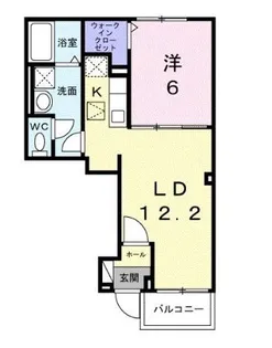 東京都小平市栄町2【アパート】の間取り
