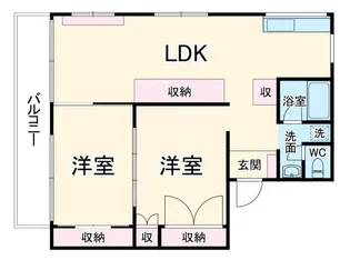 ルシア7【3階】の間取り