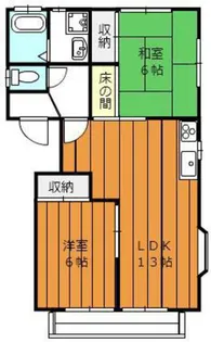ロイヤルパレス【2階】の間取り