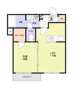 グランシャリオ壱番館【3階】の間取り