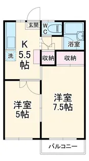 メゾン島田【2階】の間取り