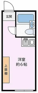 プレステージ中井【1階】の間取り
