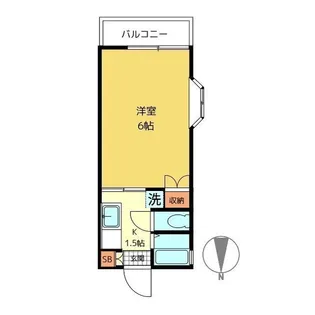 ソレイユ荻窪【2階】の間取り
