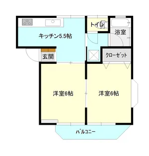 コーポ25【1階】の間取り