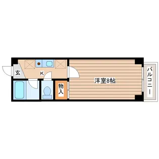 宮城県仙台市青葉区北根1【マンション】の間取り