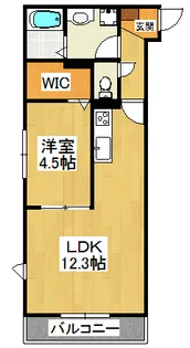 プライムエデン【2階】の間取り