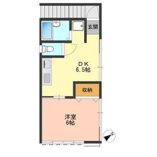 メゾン宮坂【2階】の間取り