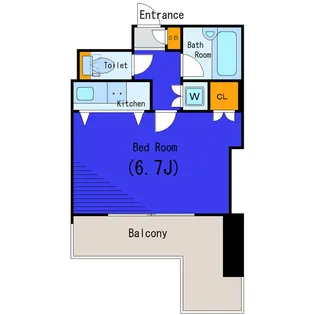東京都品川区大崎1【マンション】の間取り