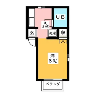 エーデル鎌倉【2階】の間取り
