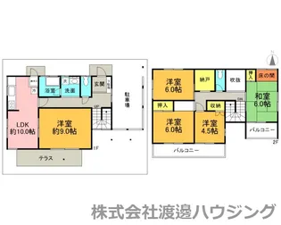 兵庫県川西市萩原台西1【一戸建】の間取り