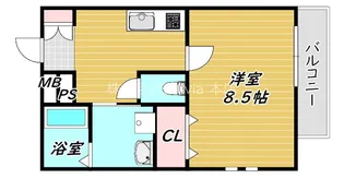 フジパレス堺今池サウス【1階】の間取り