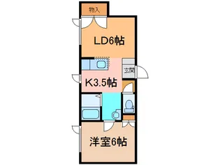 エコハイツ161【2階】の間取り
