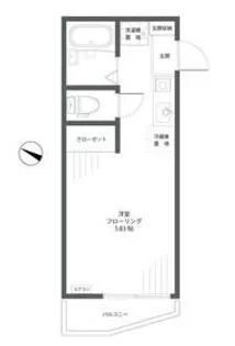 ラ・ヴィール杉田【2階】の間取り