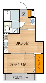 EVレジデンス グランド―ル杉水【1階】の間取り