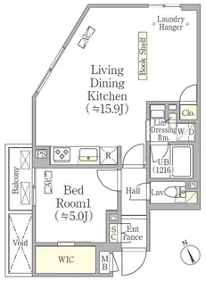 OZIO西荻窪II【2階】の間取り
