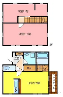 埼玉県さいたま市緑区松木1【一戸建】の間取り