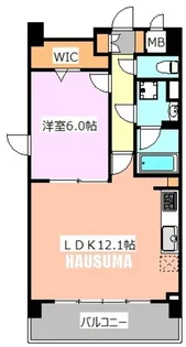 東京都足立区谷在家2【マンション】の間取り