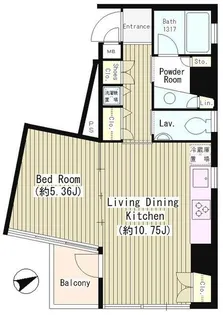 ヒルクレスト御茶ノ水【4階】の間取り
