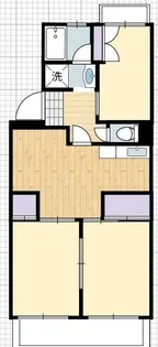 メゾンコスモス【3階】の間取り