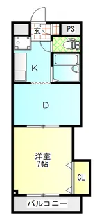 ABCビルみしま【4階】の間取り