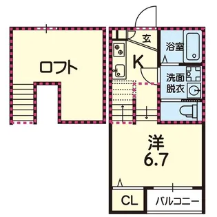 ステラ熊本駅南【1階】の間取り