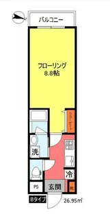 東京都新宿区中落合1【マンション】の間取り