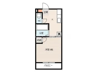 スターハイツ【1階】の間取り