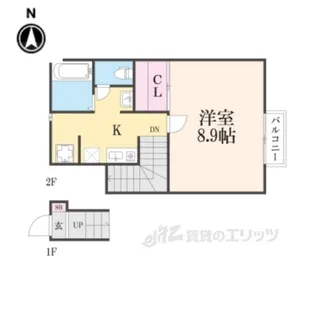 ラフィナート【2階】の間取り